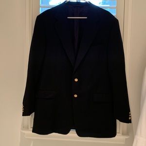 Men’s Hickey-Freeman Collection Navy Blazer
